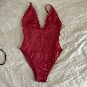 Gooseberry Seaside swimsuit in red